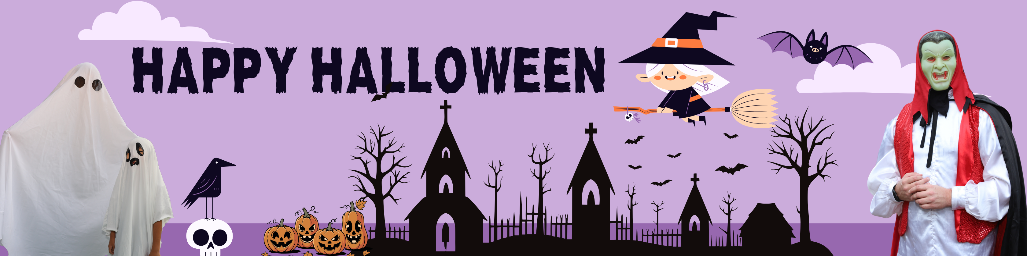 2025萬聖節橫幅
